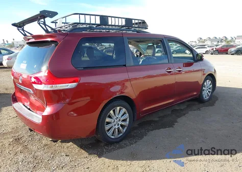 2013 Toyota Sienna Limited 7 Passenger from USA, damaged, VIN 5TDDK3DC9DS057138